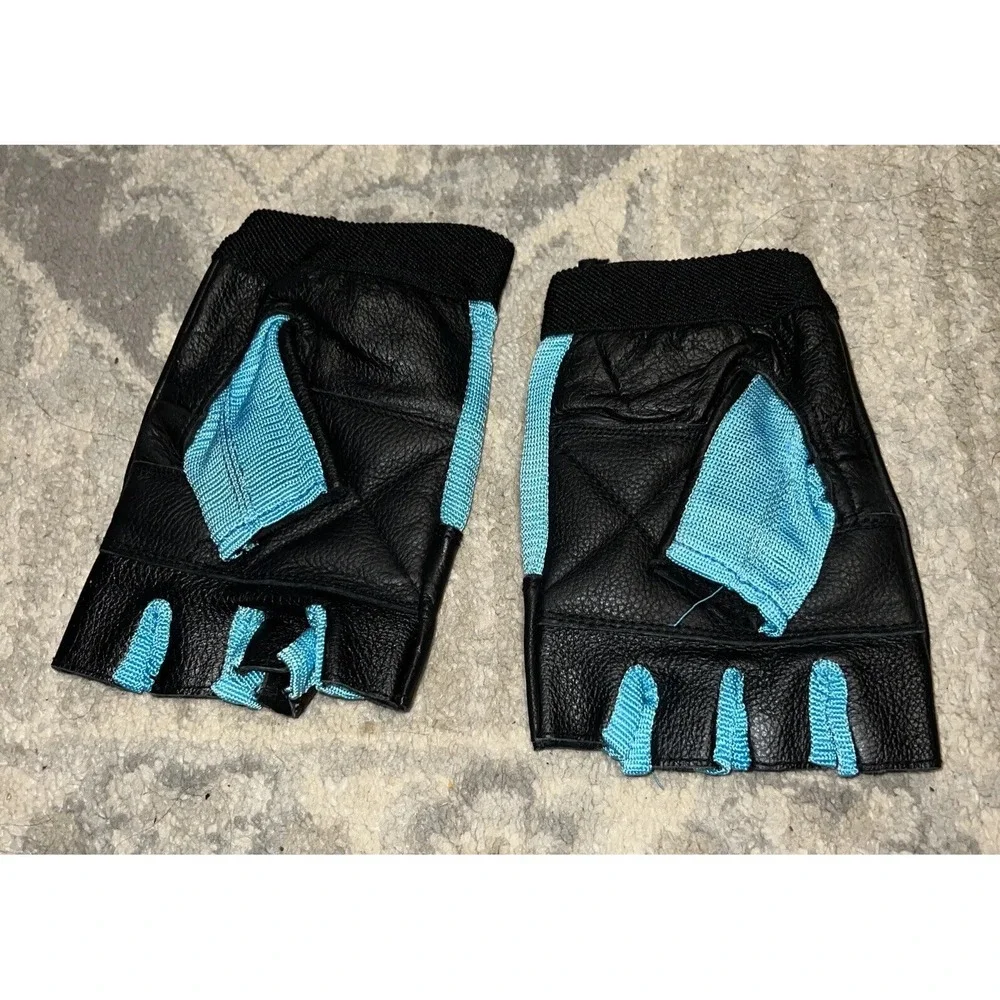 Supplement Warehouse‎ Fingerless Gloves Workout Weightlifting Size Medium Men's